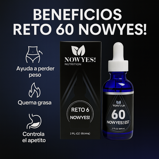 GOTAS QUEMA GRASA PROGRAMA RETO 60