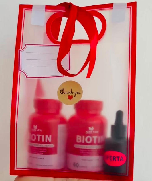 Bolsa Premium : 2 Vitaminas + Gotero Crecimiento de Regalo!