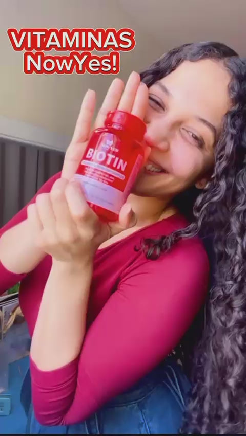 Vitaminas NowYes con Biotina, Colageno y Keratina